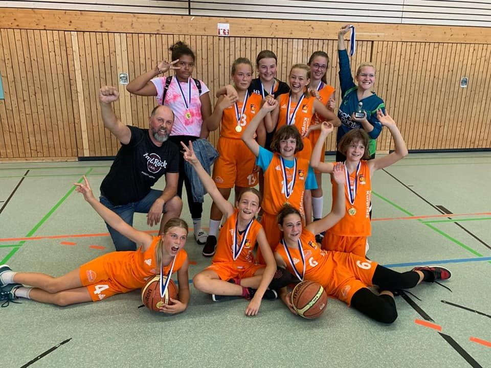 KuSG-Basketball: U14 Mädchen feiern 2. Platz bei Einladungsturnier