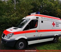 Leimener NKTW in den Feldern bei St. Leon-Rot