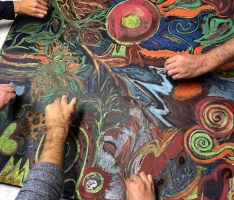 Kunstaktion im Rahmen der Interkulturellen Woche: „Kunst Gemeinsam!“