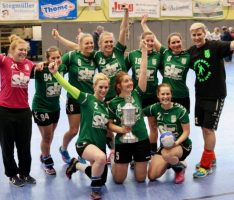Handball Damen weiter im Bezirkspokal: </br>TSV Handschuhsheim – KuSG Leimen 21:26