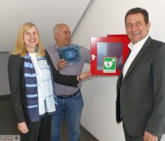 Weiterer Automatisierter externer Defibrillator in Leimen: Standort Stadtwerke