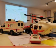 Planspiel Großeinsatz für Feuerwehr und DRK