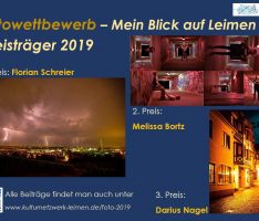 Fotowettbewerb „Mein Blick auf Leimen“ – Sieger ausgezeichnet – Ausstellung bis 27.11.