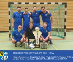 Stadtverwaltung Leimen gewinnt zum zweiten Mal das Fußball-Behördenturnier