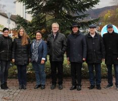 Haus + Grund Leimen spendete auch 2019 wieder 500,- EUR für den Weihnachtsbaum