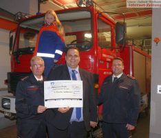 Elementum Deutschland spendet 1.200 € an die Jugendfeuerwehr St. Ilgen
