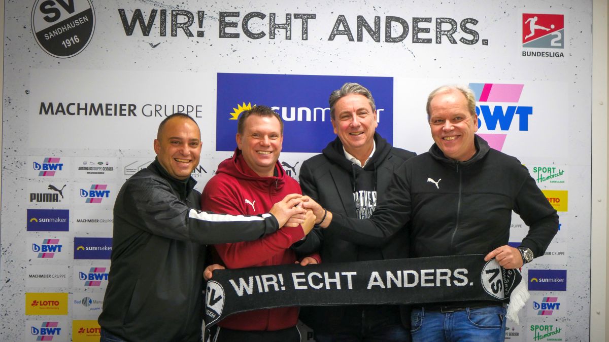 SV Sandhausen und Uwe Koschinat verlängern ihre Zusammenarbeit