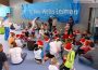 Kinderweihnacht beim Tennis Club Blau-Weiß Leimen mit Grabbelsack-Geschenken