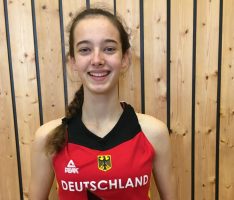 Basketball: Annika Soltau für ihren Einsatz in der Nationalmannschaft geehrt
