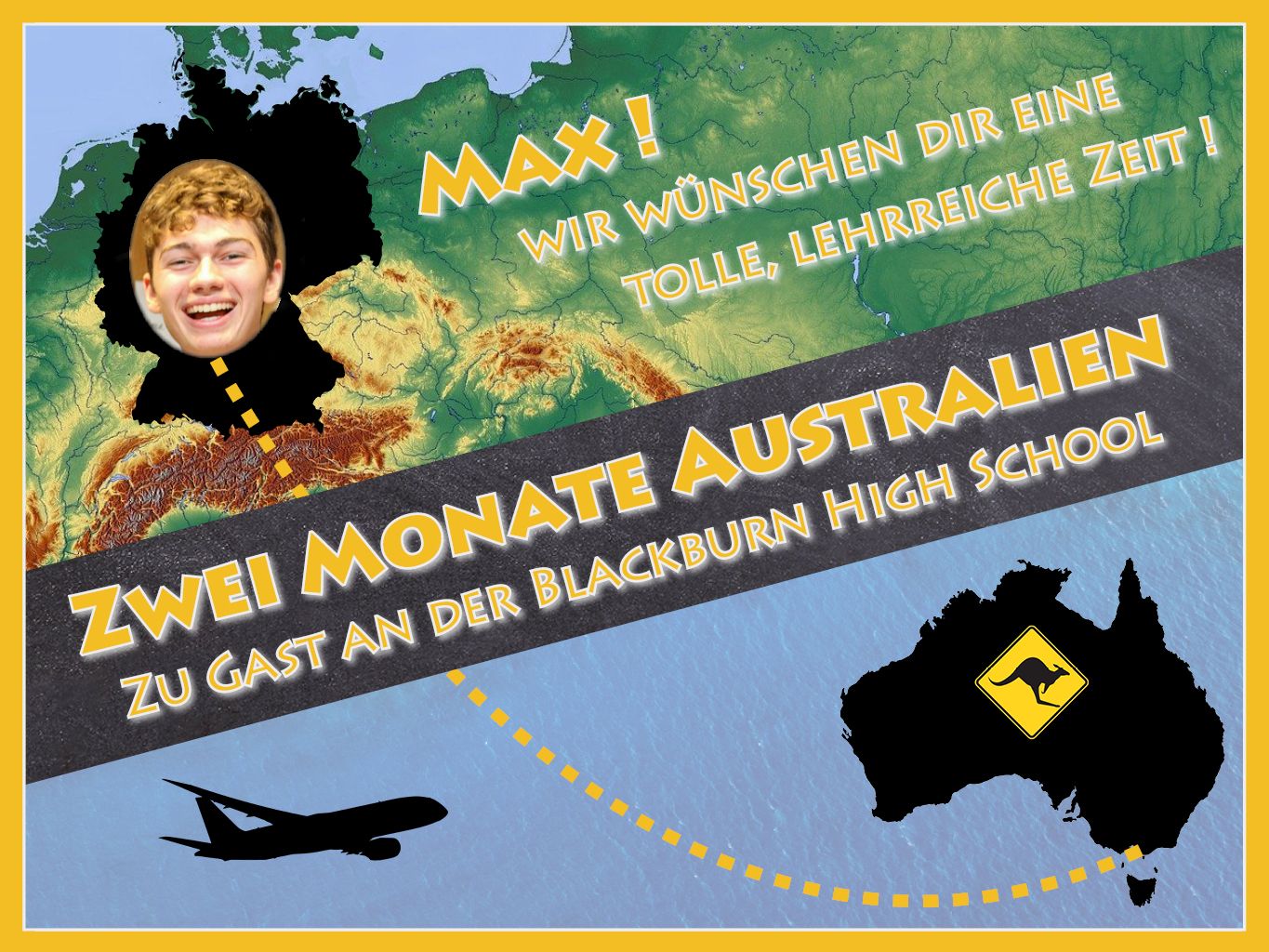 Zwei Monate Schulbesuch in Australien - </br>Von Sandhausen an die Blackburn High School