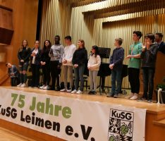 Kultur- und Sportgemeinde Leimen (KuSG) feierte 75jähriges Jubiläum