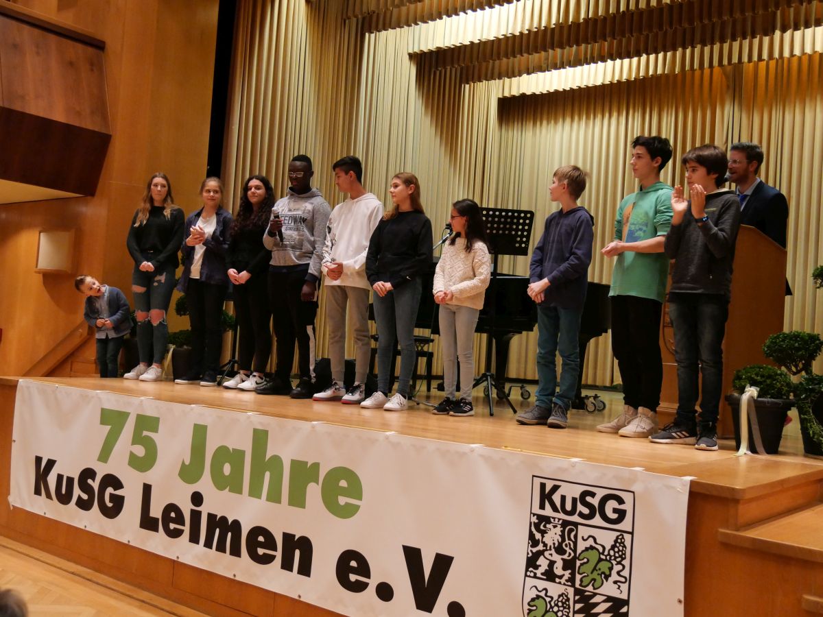 Kultur- und Sportgemeinde Leimen (KuSG) feierte 75jähriges Jubiläum