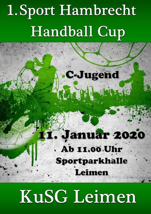 Samstag im Sportpark: 1. Sport Hambrecht Handball-Cup in Leimen