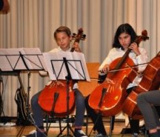 2. Preis bei Jugend Musiziert für Leimener Cello-Duo Gómez/Bollmann