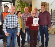 40-jähriges Dienstjubiläum von Bernhard Seitz