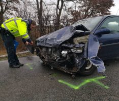 Verkehrsunfall auf der L 598 in Sandhausen mit vier verletzten Personen – Hoher Schaden