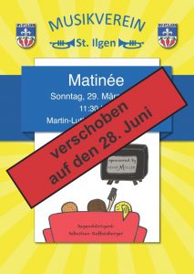 Verschoben: Musikverein St. Ilgen Martinée - Abgesagt: Troubadoure Tour de France