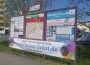 Leimen-liefert: Banner weisen auf Aktion hin – Lokale Wirtschaft unterstützen