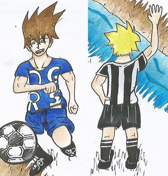 Fußball-Comic-Wettbewerb für GrundschülerInnen, die Fußball lieben