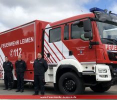 Neues Fahrzeug für die Feuerwehr Leimen