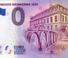 Null-Euro-Schein aus Leimen – Erinnerung an die leider ausgefallene Weinkerwe 2020