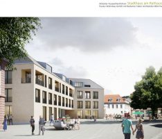 Bebauung Rathausplatz Leimen: So soll das neue Stadthaus aussehen