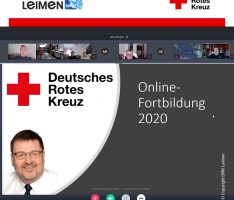 Online-Bereitschaftsabend beim DRK Leimen