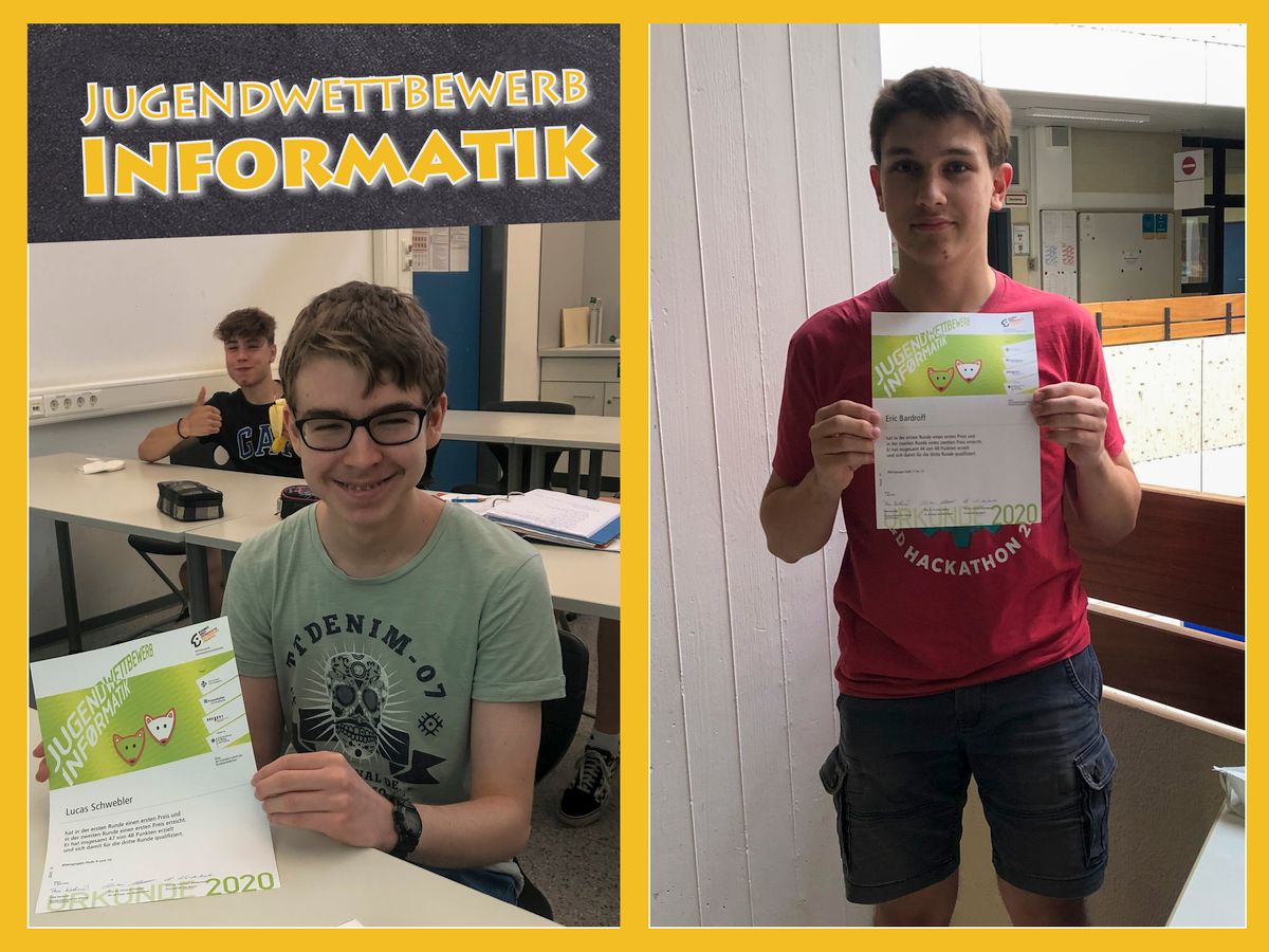 Jugendwettbewerb Informatik: Fr.-Ebert-Gymnasium im dritten Jahr dabei