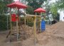Bauarbeiten im Kath. Kindergarten St. Georg – Spielgeräte werden ersetzt