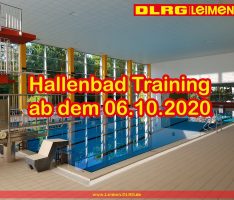 Hallenbadtraining der DLRG Leimen startet wieder