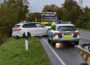 Frontalzusammenstoß auf B 3 – ein Fahrer leicht verletzt – Sachschaden ca. 50.000 Euro