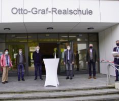 Sanierungsarbeiten im Umfang von 4,2 Mio. Euro an Otto-Graf-Realschule beendet