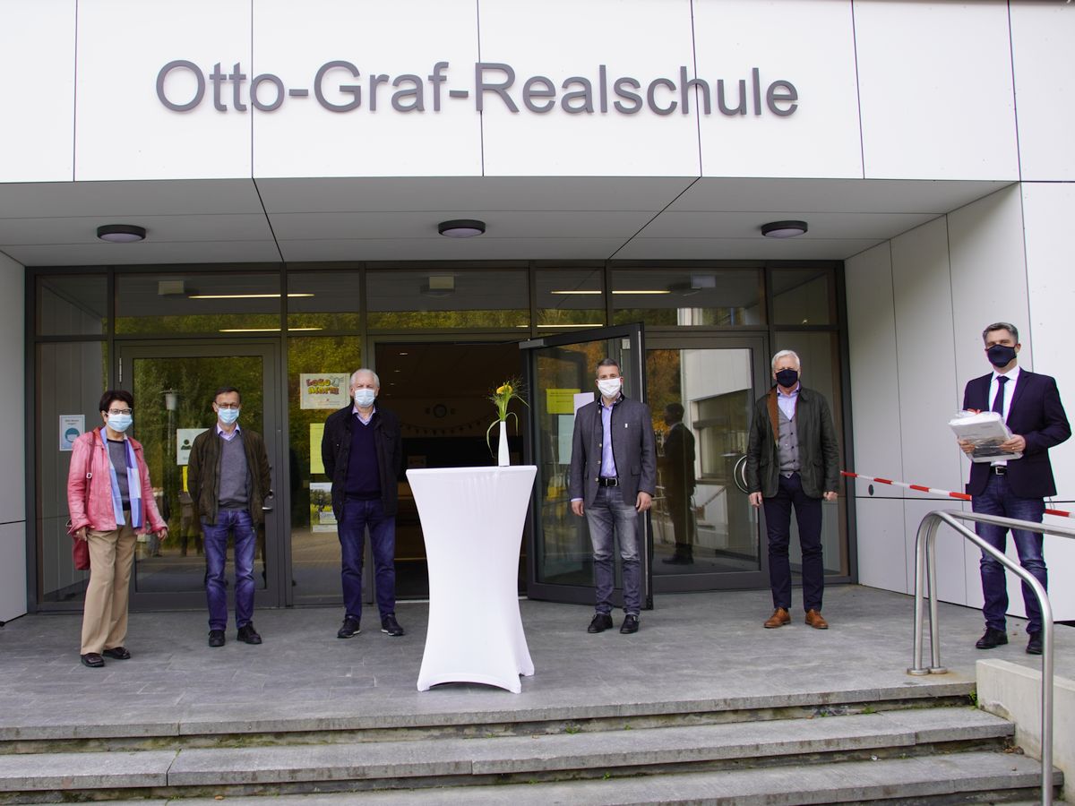 Sanierungsarbeiten im Umfang von 4,2 Mio. Euro an Otto-Graf-Realschule beendet
