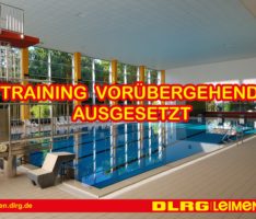 DLRG-Training in Leimen vorübergehend ausgesetzt