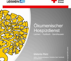 Rotes Kreuz und Hospizdienst – Zwei Welten treffen aufeinander