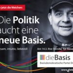 dieBasis: Landtagskandidat Alexander Höfer im Zoom-Meeting bereit zur Diskussion