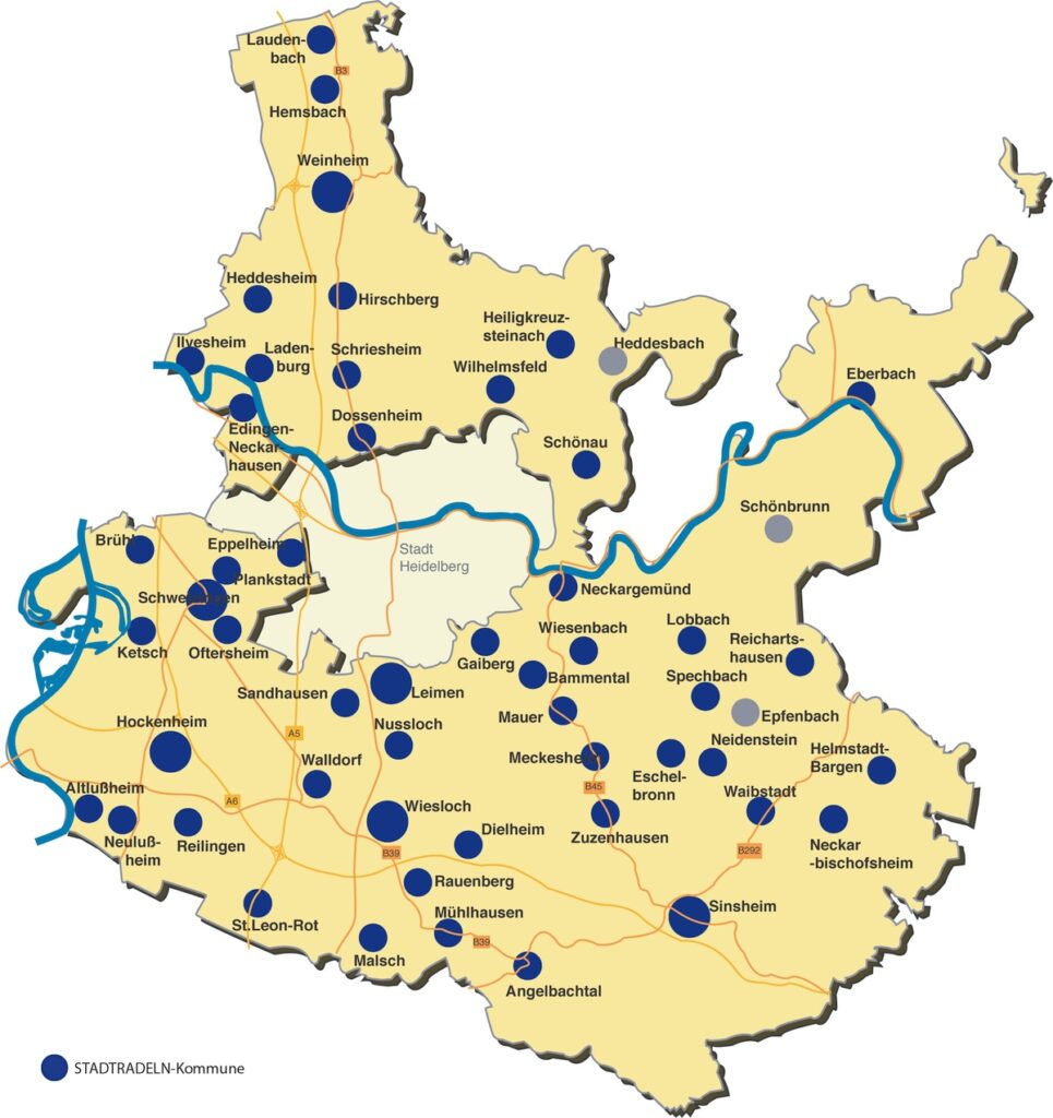 Von „A“ (Altlußheim) bis „Z“ (Zuzenhausen): So viele Einwohner haben die Gemeinden