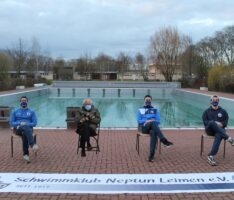 Hoher Besuch im Leimener Freibad – Waiting with Bernie
