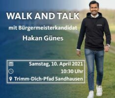 Walk and Talk mit Hakan Günes – Samstag am Trimm-Dich-Pfad