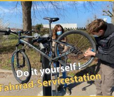 Rad-Service-Punkt am Friedrich-Ebert-Gymnasium