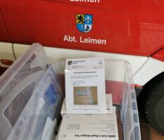Übungsbetrieb der Feuerwehr Leimen beginnt mit Test- und Hygienestrategie