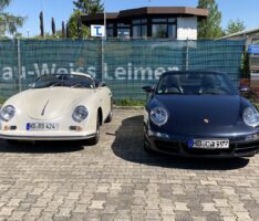 Tolle Form, perfekte Rundungen, zeitloses Design: Der Hingucker Porsche