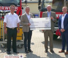 Feuerwehr Leimen freut sich über großzügige Spende – BGV spendet 10.000 €