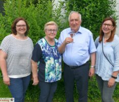Rudi Sailers 75. Geburtstag: Gratulationen wurde im Hof entgegengenommen