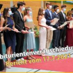Verabschiedung des Abiturjahrgangs 2021 - Top-Leistungen mit Gesamt-Schulschnitt 2,1