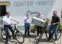 Leimen liefert – Gewinner-Ziehung durch Leimens Ehrenbürger Günter Haritz