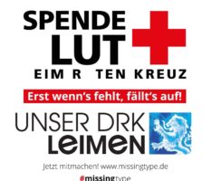 Das DRK Leimen und der DRK-Blutspendedienst rufen zur Blutspende auf