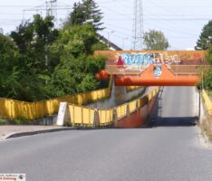 3 Wochen Vollsperrung der Unterführung zwischen Fasanerie und Probsterwald