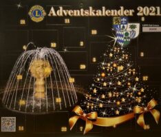 Verkaufsstart des Lions-Adventskalenders – Mondspritzer-Brunnen als Motiv