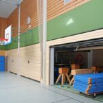 Friedrich-Ebert-Schulzentrum: Acht neue Geräteraumtore installiert